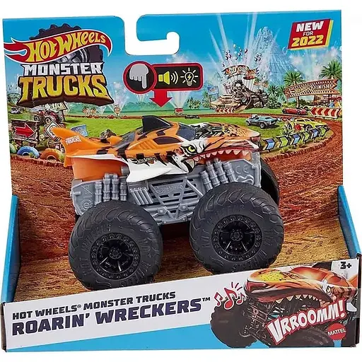Машинка-позашляховик Hot Wheels Monster Trucks Ревучі позашляховики 1:43 в асортименті (HDX60) - фото 7