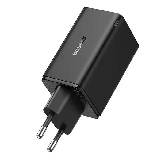 Сетевое зарядное устройство для Baseus GaN6 Pro Fast Charger 2C + 2U 65 W (P10162701113-00) черный - фото 3