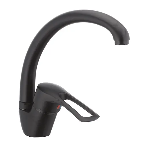 Змішувач для кухні CRON HANSBERG 777 чорний CR0789 - фото 1