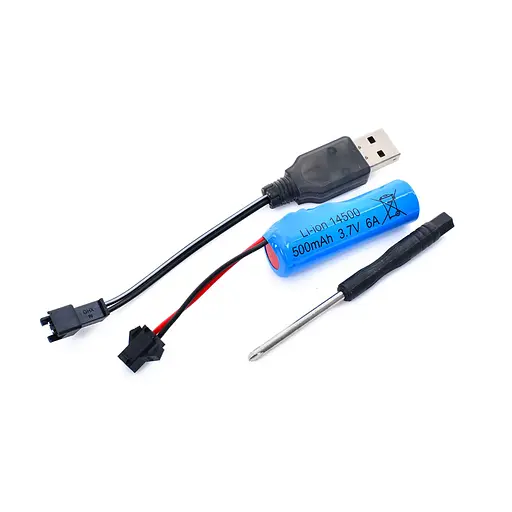 Іграшковий водяний пістолет 66695A-1 — USB-зарядка, світло, звук, для веселих ігор на вулиці, 32 см - фото 2
