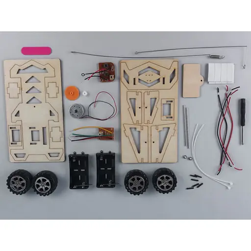 Электромеханический конструктор Zirka Радиоуправляемый гонщик (451013) - фото 5