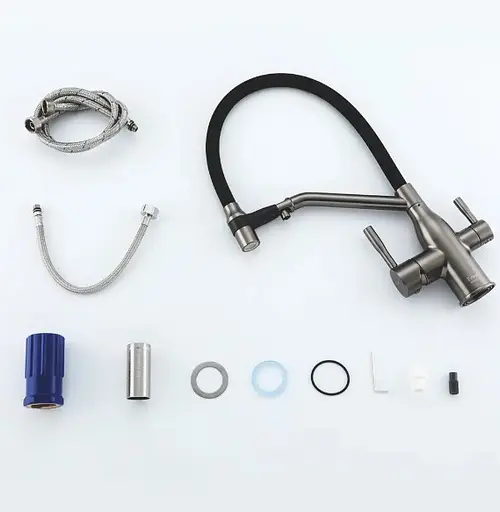 Змішувач для кухні Frap F4397-9 - фото 5