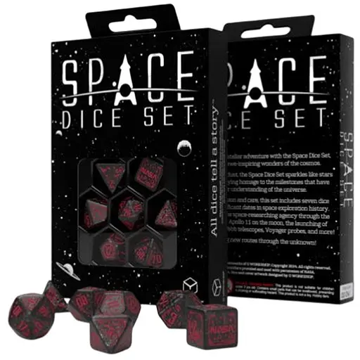 Набор кубиков Space Dice Set: Voyager , 7 шт. (SSPA01) - фото 1