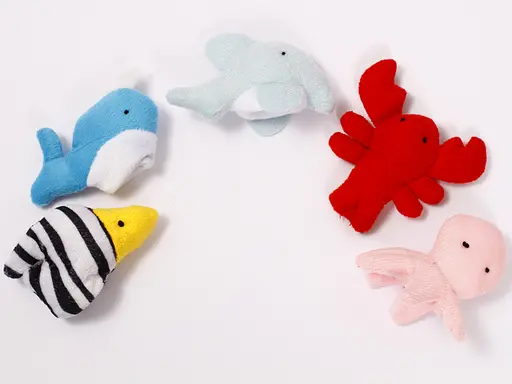 Набір пальчикових ляльок Lindo Морські тварини (P 266 мор) - фото 2