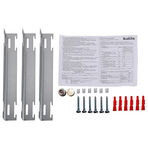 Радиатор стальной панельный Kalite 11 бок 500x2400 000018936, Белый - фото 2