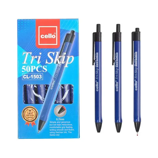 Ручка масляная Tri Skip CL1503-50(Blue) 0,7 мм, синий 1 шт (96942)