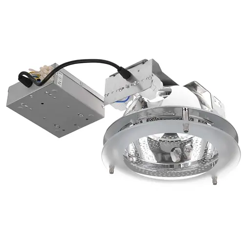 Светильник Downlight потолочный Brille 166019 DL-02 CH/2x26W врезной - фото 2