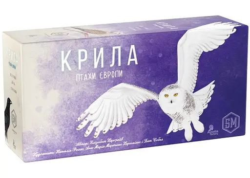 Настольная игра Ігромаг Крылья: Птицы Европы (Wingspan: European Expansion) (укр.) (STM901)