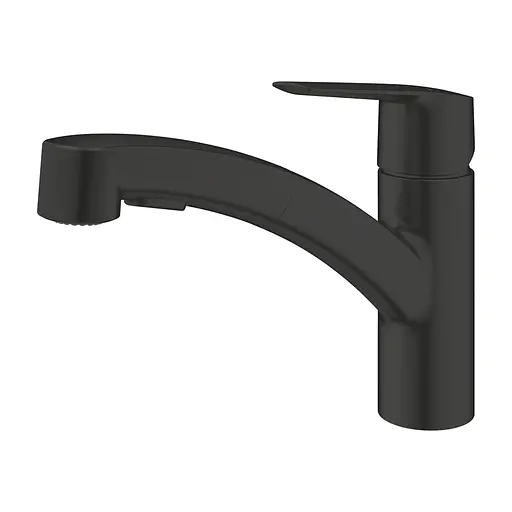 Смеситель для кухни Grohe QuickFix Start 303072431 Черный матовый - фото 4