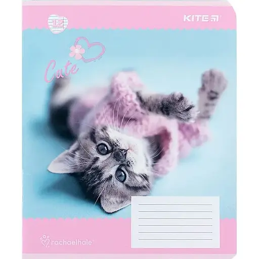 Зошит учнівський "Rachael Hale" Kite R24-234 12 аркушів (4063276212702)(SC) - фото 1