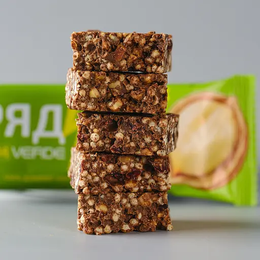 Батончик Verde Зарядка Витамин В12 и фундук 30 г - фото 2