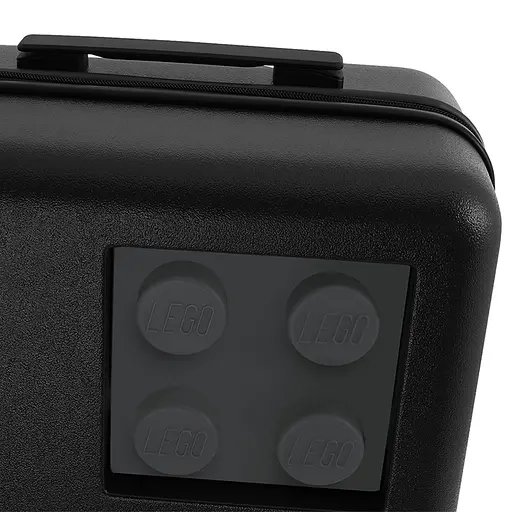 Валіза LEGO Brick 2x2 Trolley S 40 л чорна з сірою вставкою (20152-1961) - фото 8