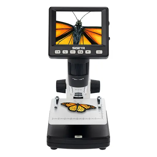 Цифровой микроскоп SIGETA Forward 10x-500x 5.0 MP 3.5" LCD (65503) - фото 2