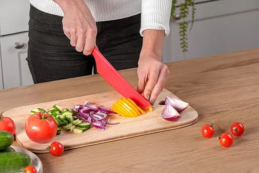 Ніж універсальний кухонний Utility 30.5 см, Kitchette Червоний 83664 - фото 6