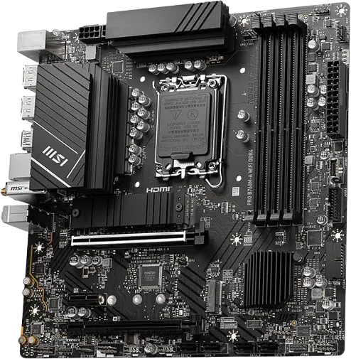 Материнська плата MSI Pro B760M-A Wi-Fi DDR4 LGA 1700 (PRO B760M-A WIFI DDR4) - фото 2