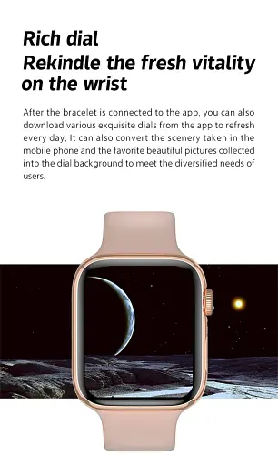 Смарт-часы Lige BW0445 с силиконовым ремешком Black (17796) - фото 5