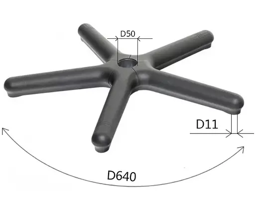 Хрестовина для крісла  Новий Стиль FI-640 - фото 5