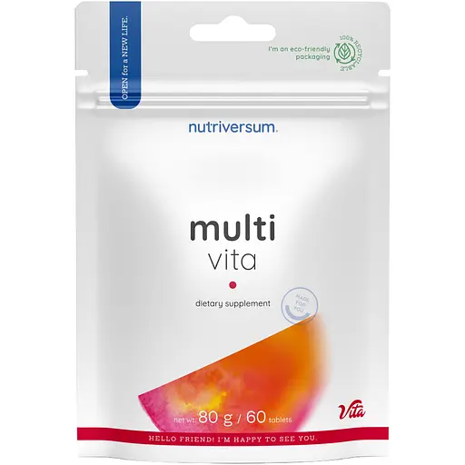 Дієтична добавка Nutriversum Multi Vita 60 пігулок - фото 1