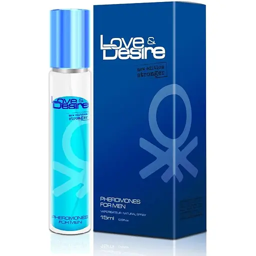 Туалетна вода з феромонами для чоловіків Love & Desire for Men, 15 ml