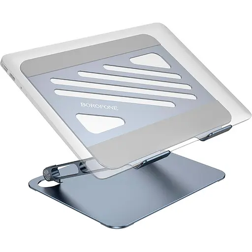 Подставка для ноутбука Borofone BH115 Plus Metal Gray (128447) - фото 4