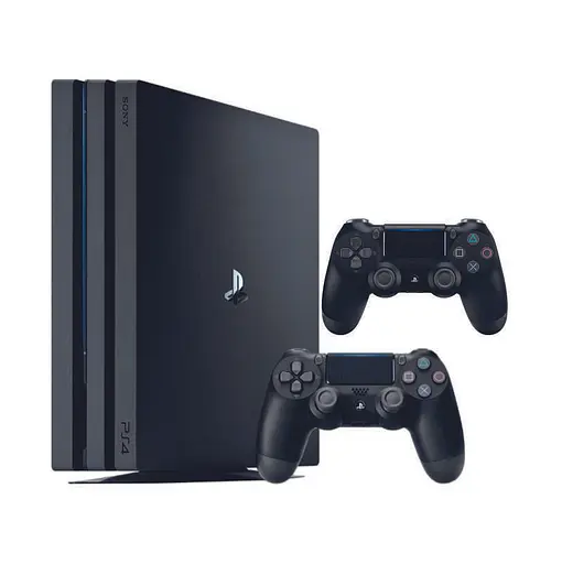 Консоль Sony PlayStation 4 PRO 1TB CUH 70-71 Black обслуженая + 2 Геймпада беспроводных DualShock 4 + гарантия б/у