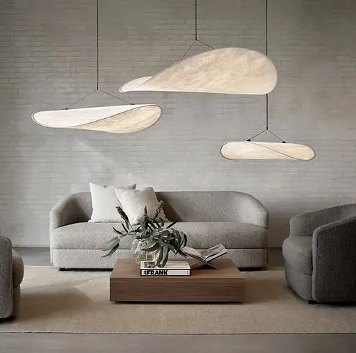 Невесомый светильник в органических мотивах Ø100 см Line F | Ст. BM1-1000 - фото 3