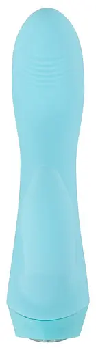 Вібратор-кролик Cuties Mini 13.7 см блакитний - фото 8