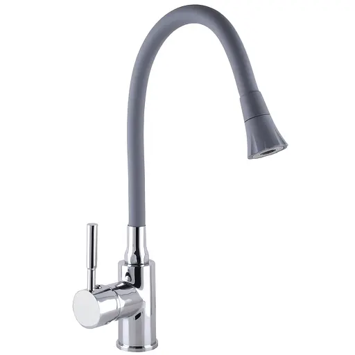 Змішувач для кухні Globus Lux Lazer GLLR-0203SA-G03 000025203 Сірий - фото 1