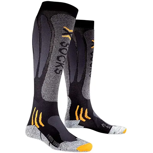 Шкарпетки X-Socks Mototouring 39-41 Чорний/Сірий (1068-X20012 39-41)