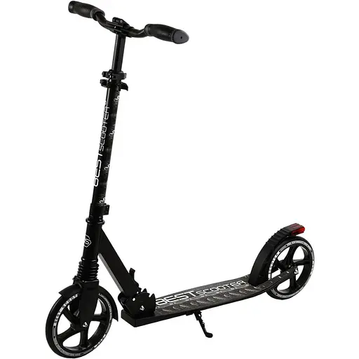 Самокат Best Scooter 57х14х80-98.5 см Черный 000231602 - фото 1