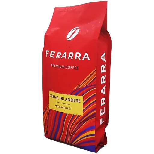 Кава в зернах Ferarra Crema Irlandese с ароматом ірландсько го крему 1 кг - фото 1