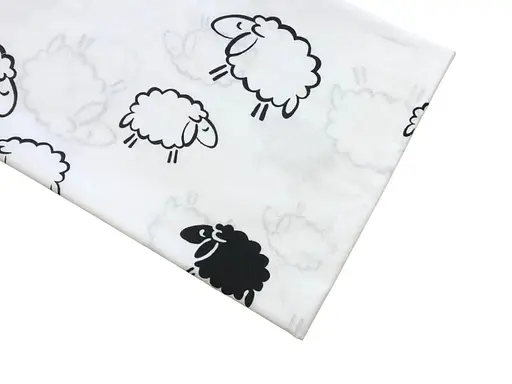 Хлопковая пеленка Moontime 100х80см "Овечки" - фото 1