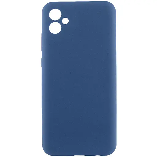 Чехол Lakshmi Silicone Cover Full Camera AA для Samsung Galaxy A06 Синий/Navy Blue - фото 1