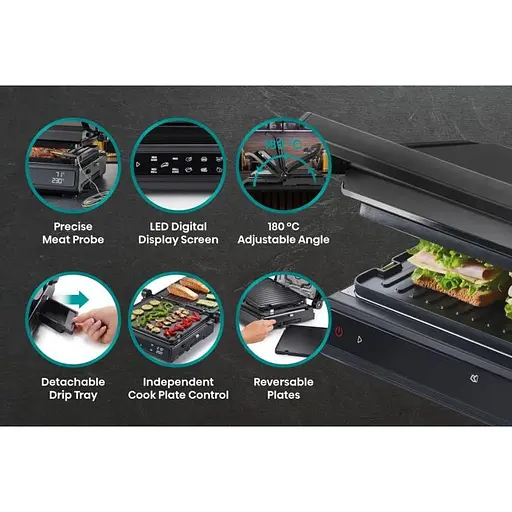 Гриль Hisense HCG1600DBT (PG201B) - фото 17