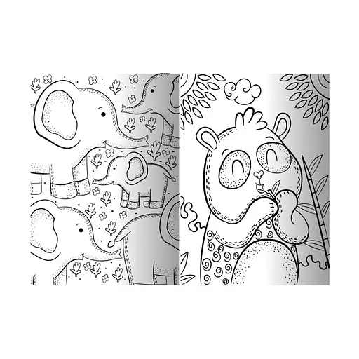 Развивающая раскраска "Джунгли" Апельсин РМ-73-03, 32 страницы - фото 2