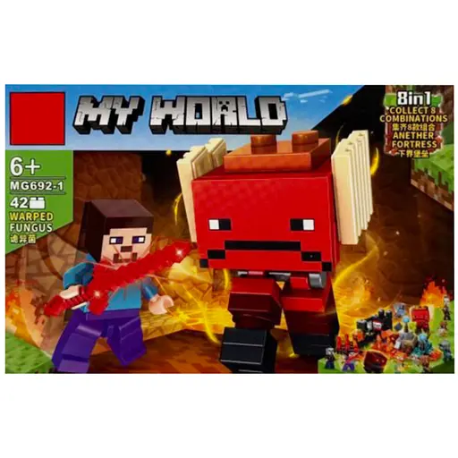 Дитячий конструктор "Minecraft" MG692-1, 42 деталі