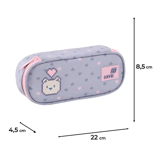 Пенал Kite Pixel Love (K26-599-3) - фото 2