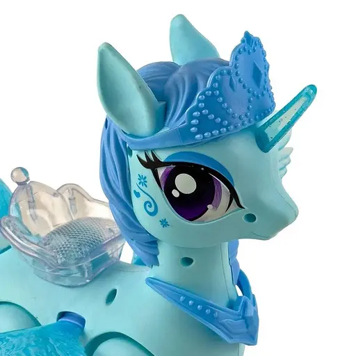 Интерактивная игрушка "Единорог" Bambi HJ708(Blue) музыка, свет - фото 2