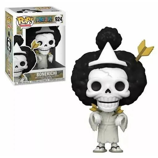 Коллекционная фигурка Funko Pop One Piece Брук One Piece Brook 10 см FP OP B 924