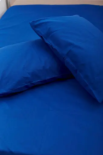 Комплект постельного белья Moon&Star King Size 220x240 наволочки 2х40х60 Blue Бязь Gold Люкс - фото 7