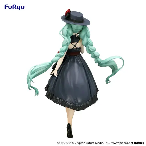 Коллекционная фигурка FuRyu Вокалоид Хацунэ Мику Vocaloid Hatsune Miku Outing Dress 19 см F V HM OD 19 - фото 3