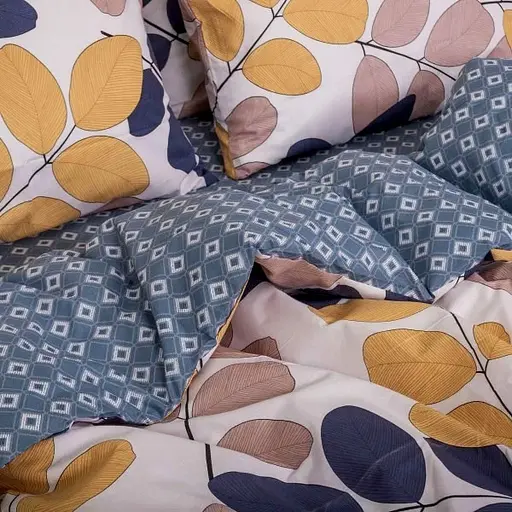 Комплект постільної білизни Viluta сімейний ранфорс 22175 100% бавовна - фото 4