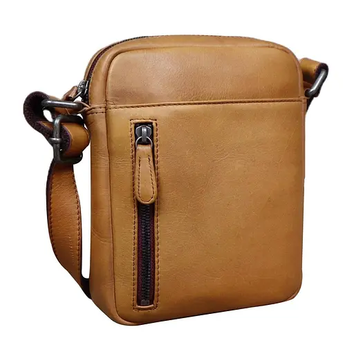 Мужской мессенджер из натуральной кожи Tavinchi R-3169C