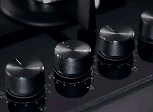 Варочная панель Whirlpool газовая на стекле, 60 см, чугун, конфорка с двойным рядом пламени, черный - фото 4