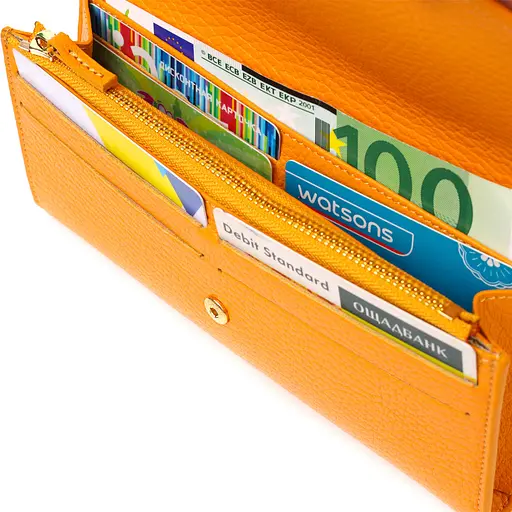 Кожаный женский кошелек Tony Bellucci 19х9.5х1.5 см acs0026985 - фото 5