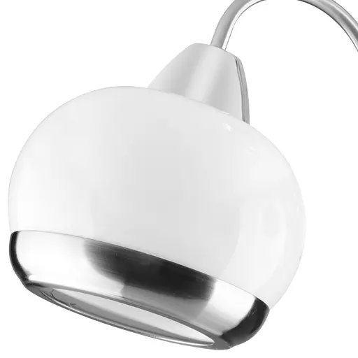 Люстра стельова Brille для вітальні E14 40W SN (LK-553S/3) - фото 3