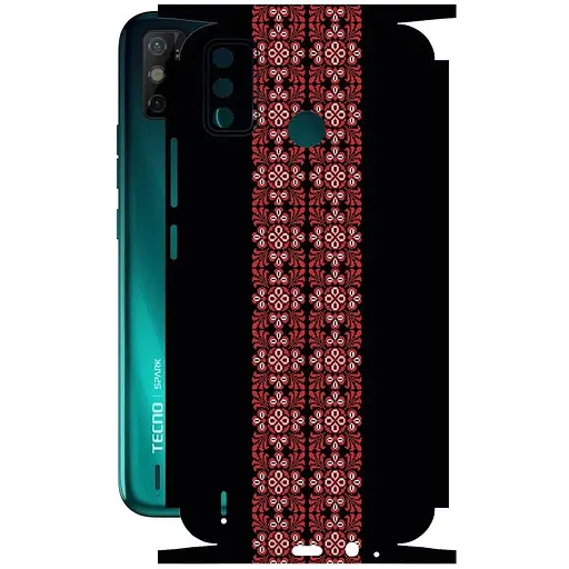 Защитная пленка StatusSKIN для Tecno Spark Go 2020 Корпус Винил Вышиванка 2 - фото 1
