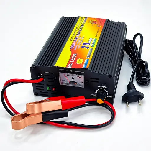 Зарядний пристрій автомобільного акумулятора SCL MA-1220A 20 А імпульсний 4-ступеневий - фото 8