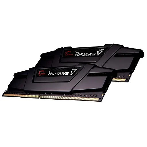 Оперативная память G.Skill Ripjaws V Black DDR4, 16GB 2х8GB/3200 (F4-3200C16D-16GVKB) - фото 2