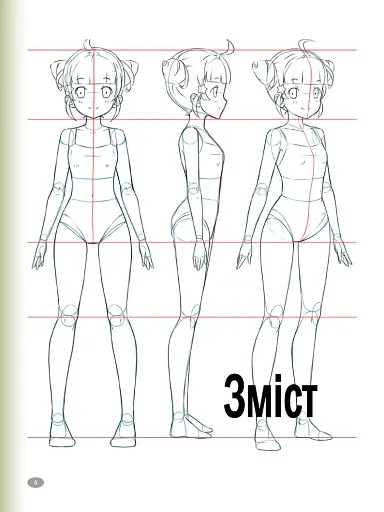 Як малювати аніме. Вчимося малювати оригінальних персонажів за простими шаблонами - фото 5